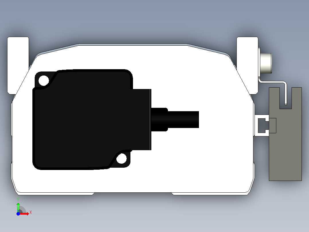 Toyo东佑达直线模组-ETH10-250-BC-100W前视图