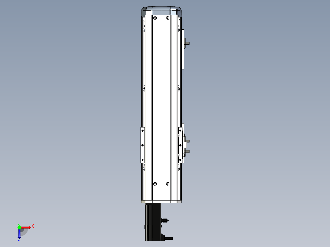 Toyo东佑达直线模组-ETH10-250-BC-100W俯视图