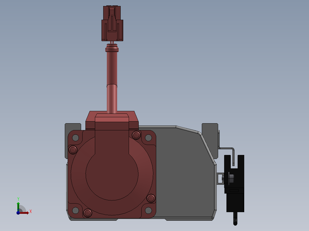 精密模组MY100-T10-750L-BC-P20B-C4-C前视图