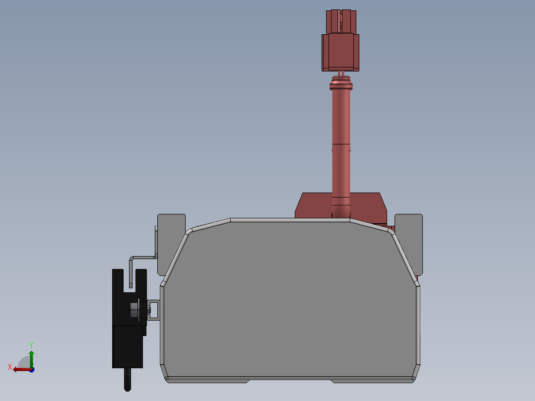 精密模组MY100-T10-750L-BC-P20B-C4-C后视图