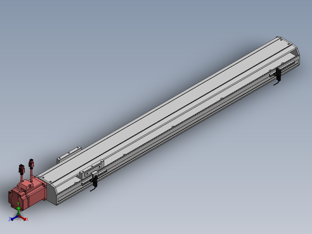 精密模组MY100-T10-750L-BC-P20B-C4-C正等轴测图