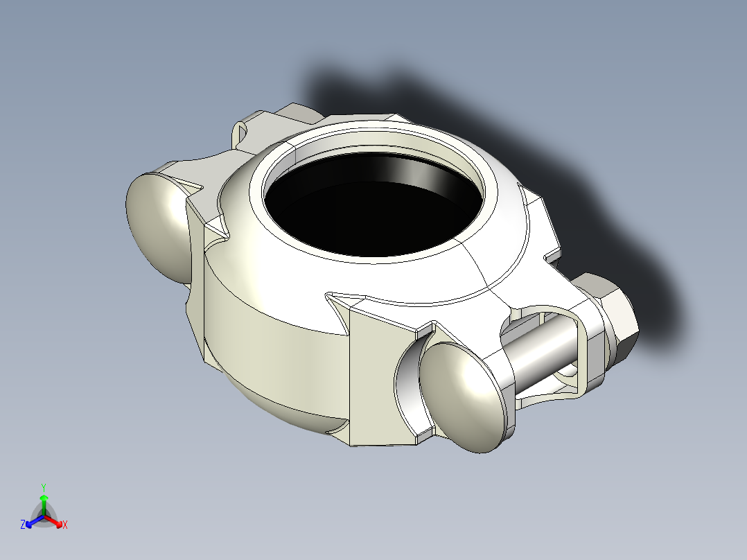 管道接头1 1-2英寸（DN40）正等轴测图