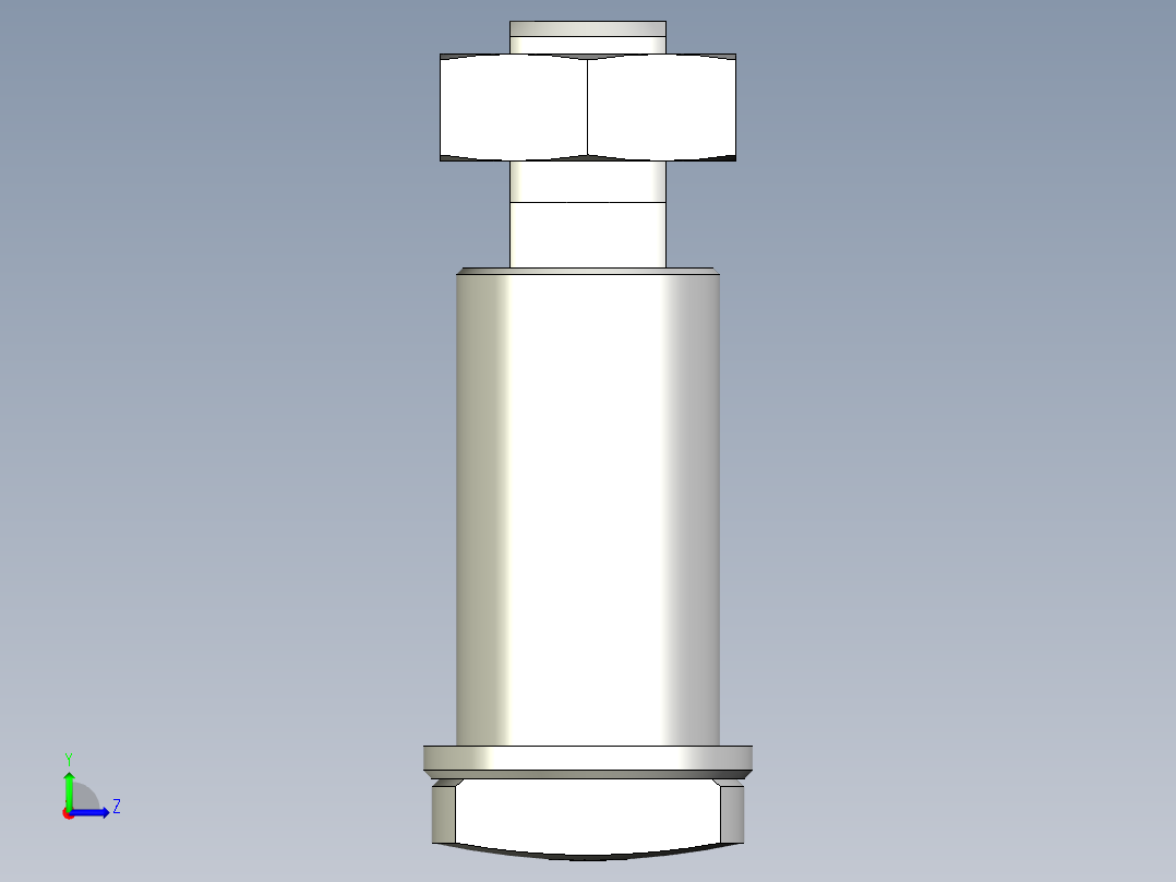 管道手动球阀-水管开关阀-手动阀门395_07_E_1_bolt左视图