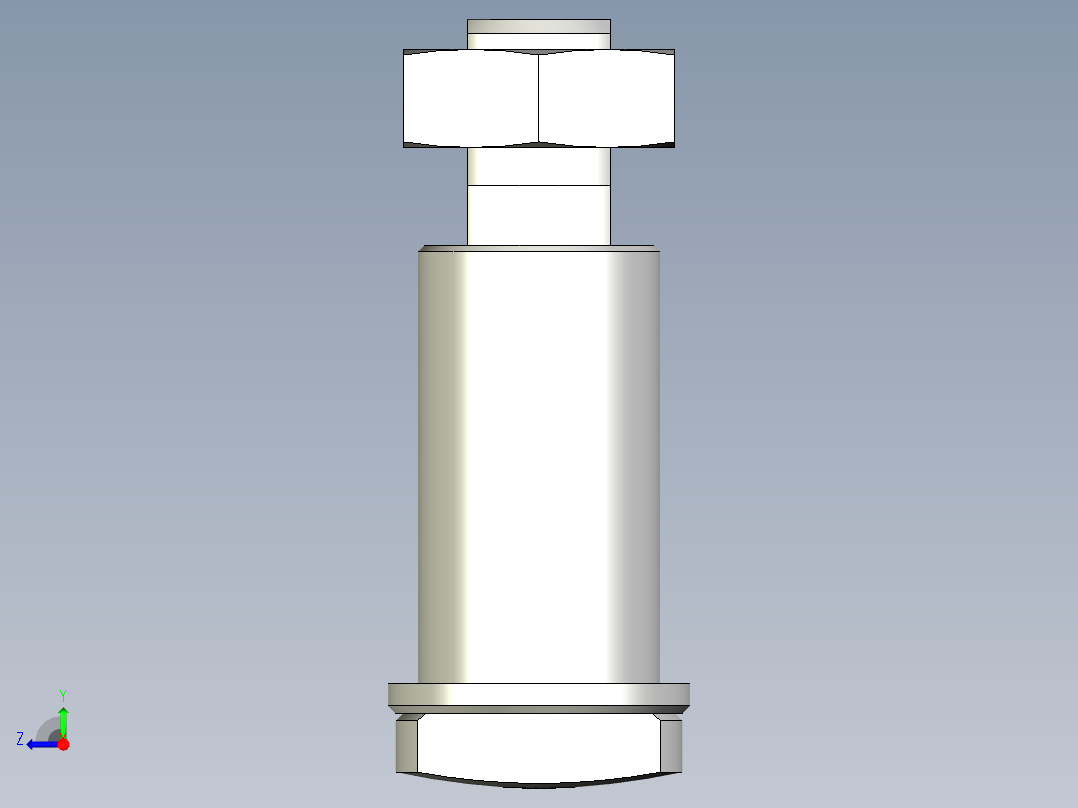 管道手动球阀-水管开关阀-手动阀门395_07_E_1_bolt右视图