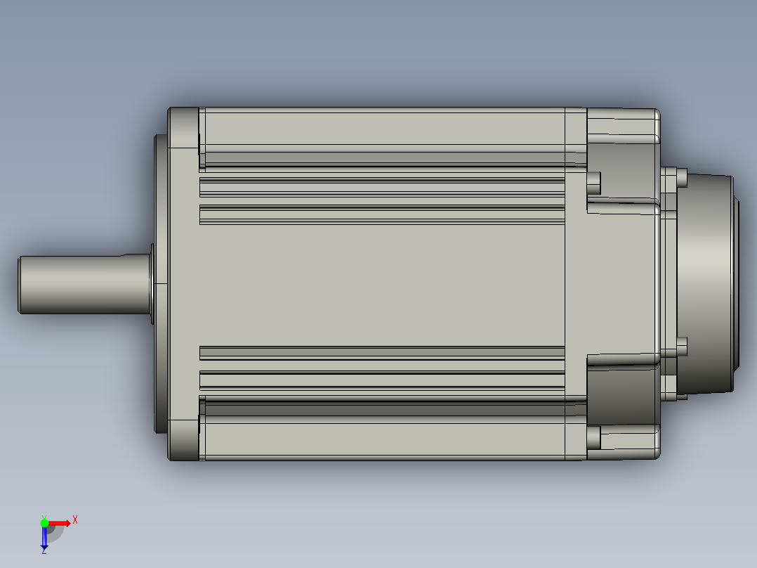 电机MS6G-130CN15EZ2-42P3俯视图