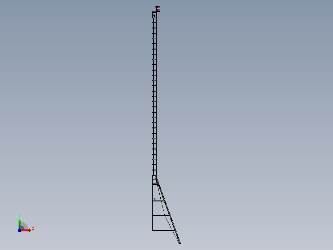 Q416-移动带式输送机的设计【三维SolidWorks】前视图