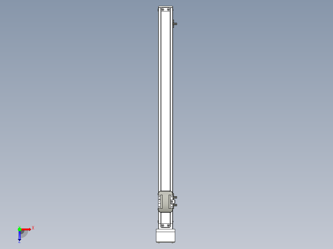 Toyo东佑达直线模组-ETH5-600-BM俯视图