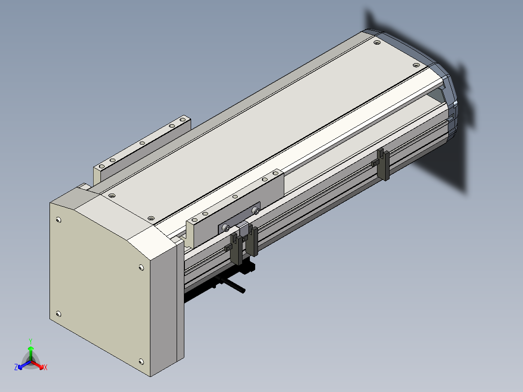 Toyo东佑达直线模组-ETH17-250-BM-M40B主视图