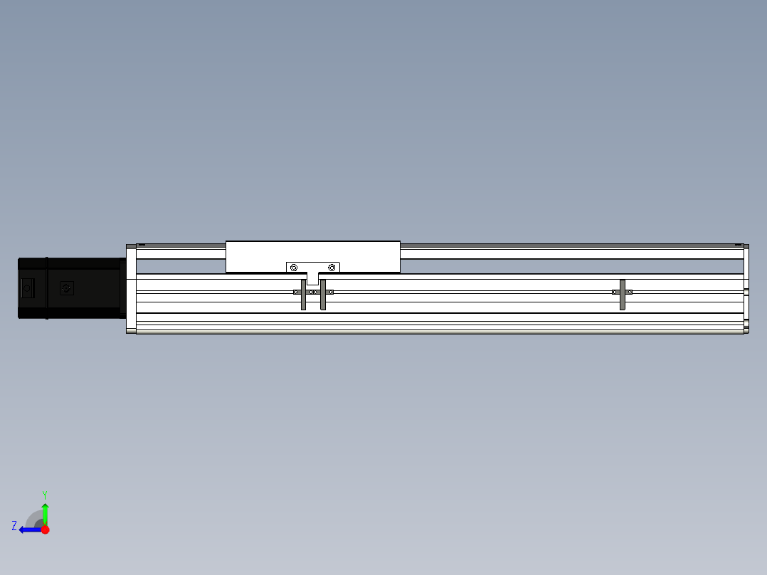 Toyo东佑达直线模组-ETH22-400-BC-750W右视图