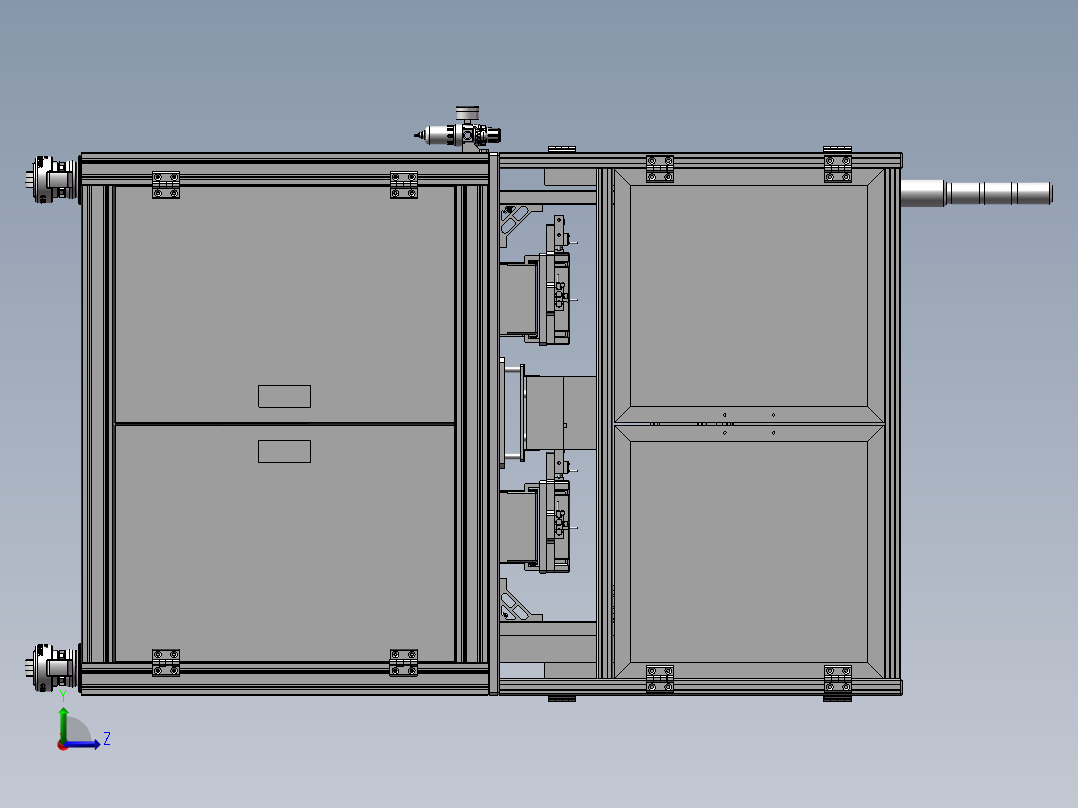 吸取式自动锁螺丝机 3左视图