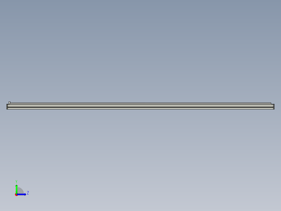 基恩士SL-C52H_kc图纸模型左视图