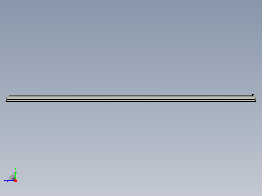 基恩士SL-C52H_kc图纸模型右视图