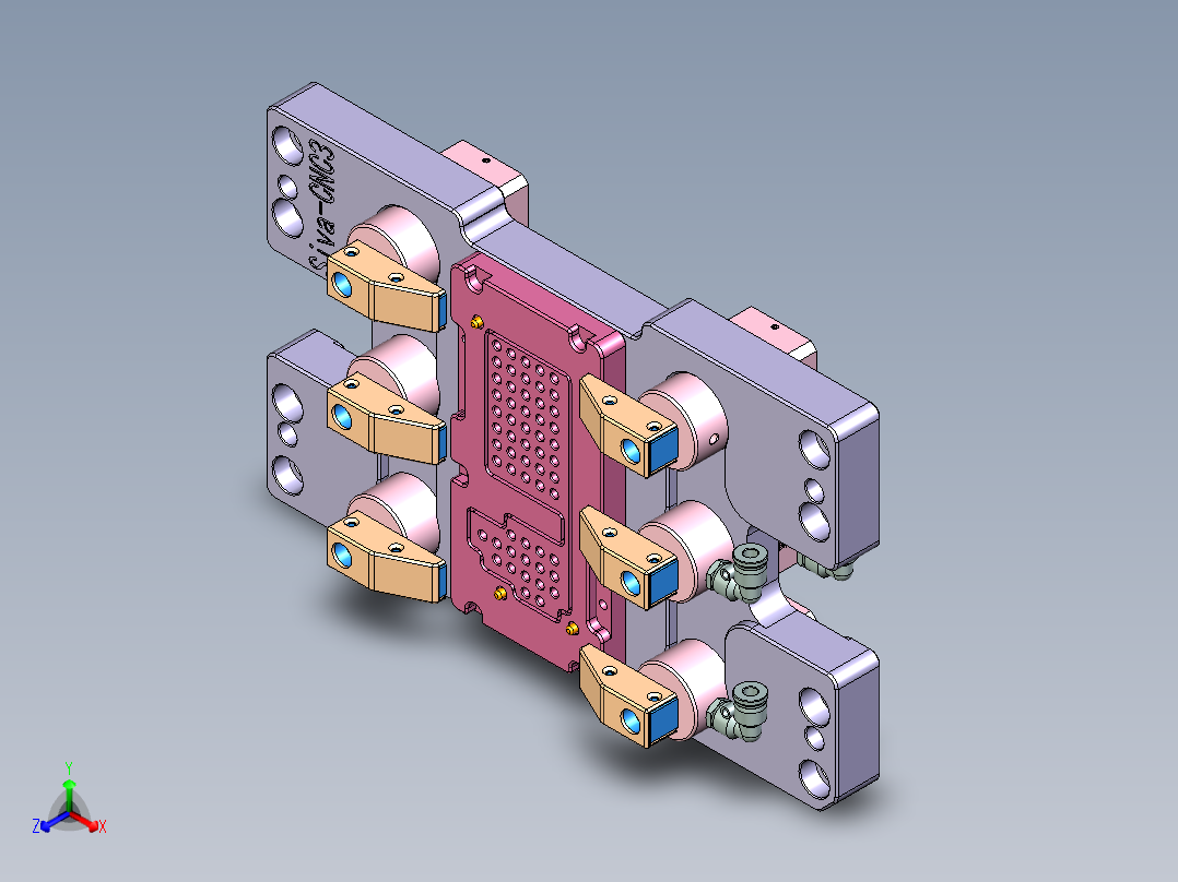 Siva-CNC3-0615正等轴测图