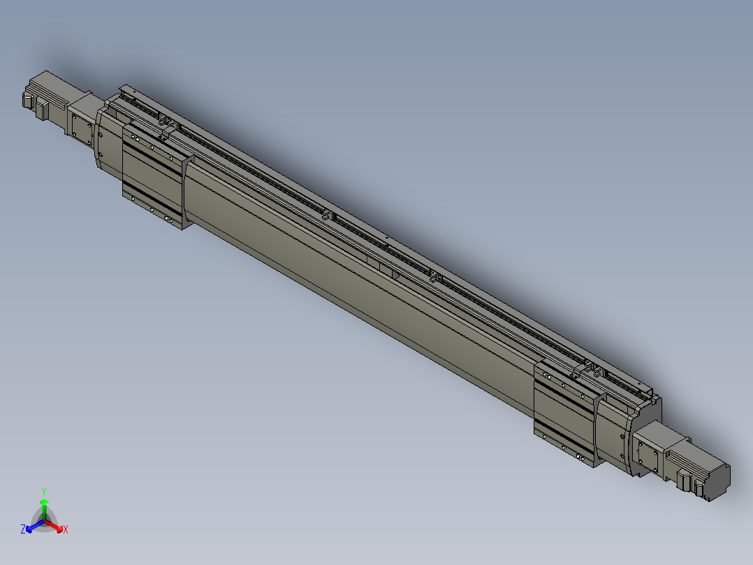 威洛博双电机滑台-VF14D2-S350-BC-P40-C6主视图