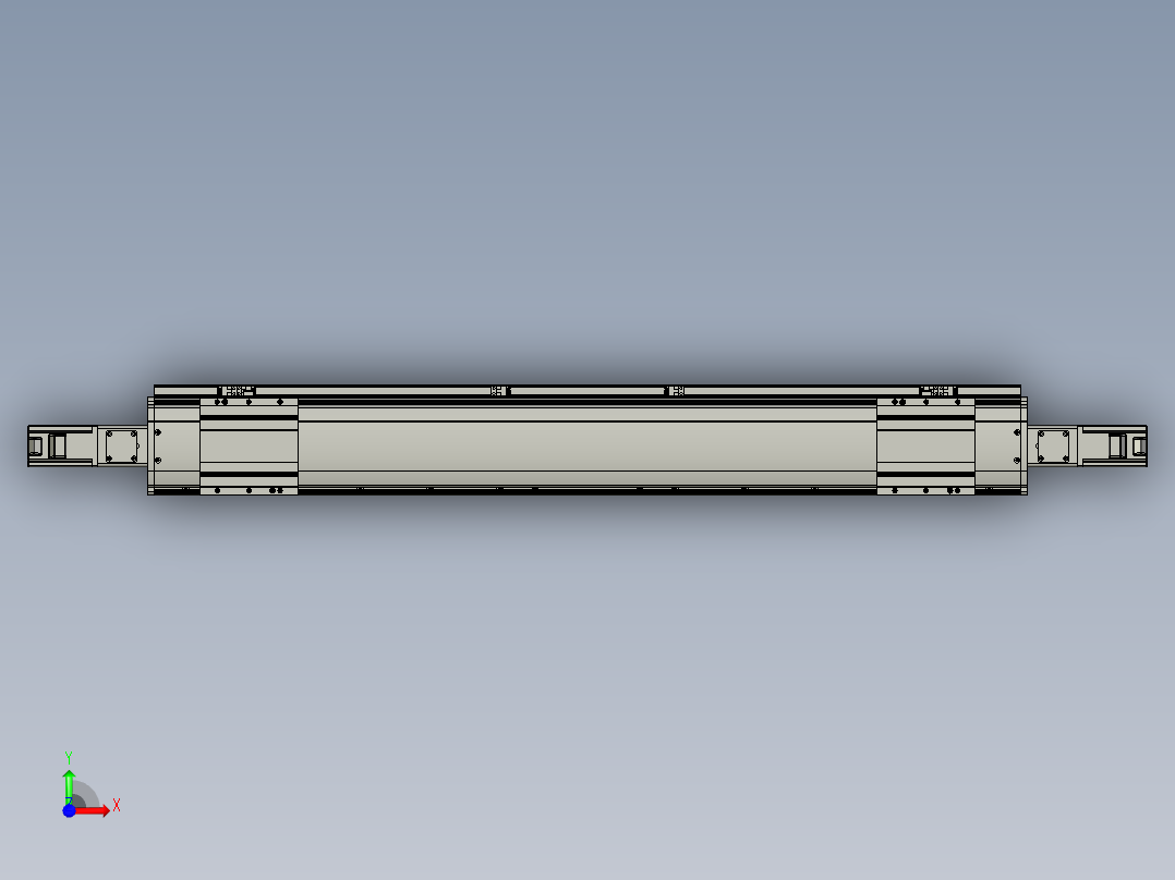 威洛博双电机滑台-VF14D2-S350-BC-P40-C6前视图