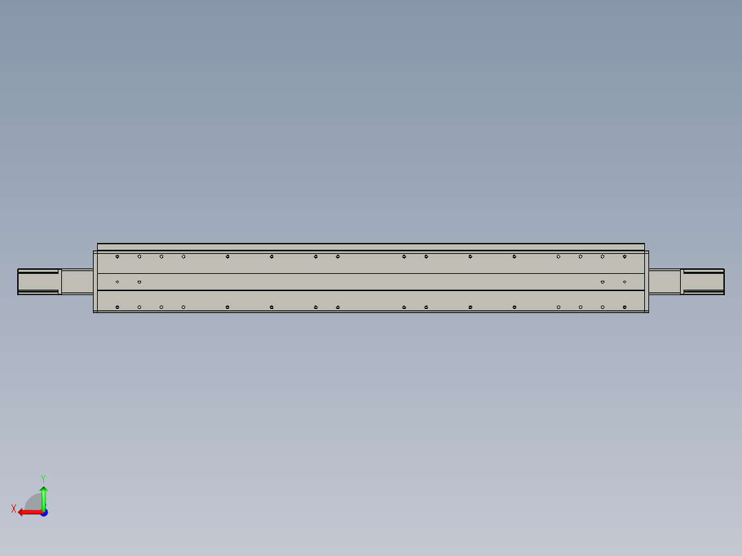 威洛博双电机滑台-VF14D2-S350-BC-P40-C6后视图
