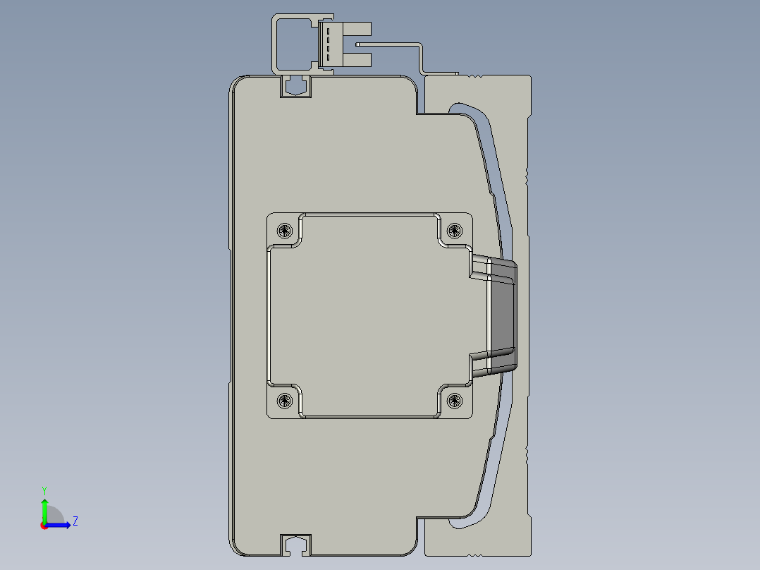 威洛博双电机滑台-VF14D2-S350-BC-P40-C6左视图
