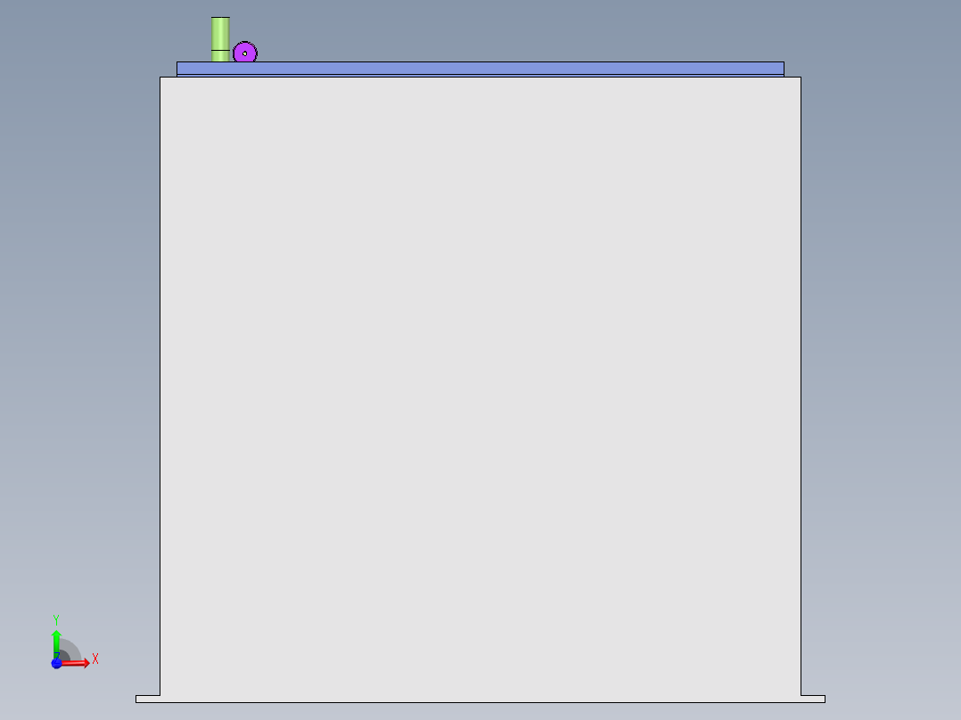 自动送药补药机前视图