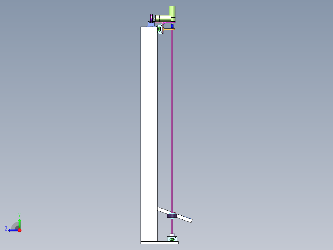 自动送药补药机右视图