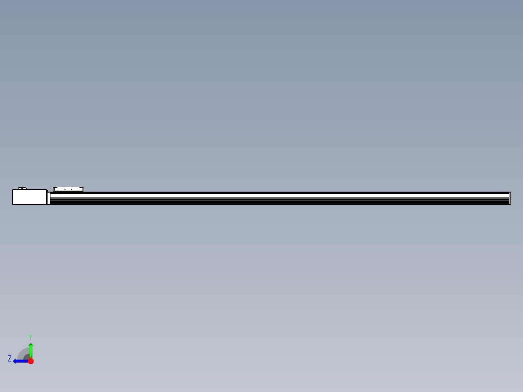 同步带全封闭直线模组TPA-HCB-105D-90-L1800-MR-C-P20-N3右视图