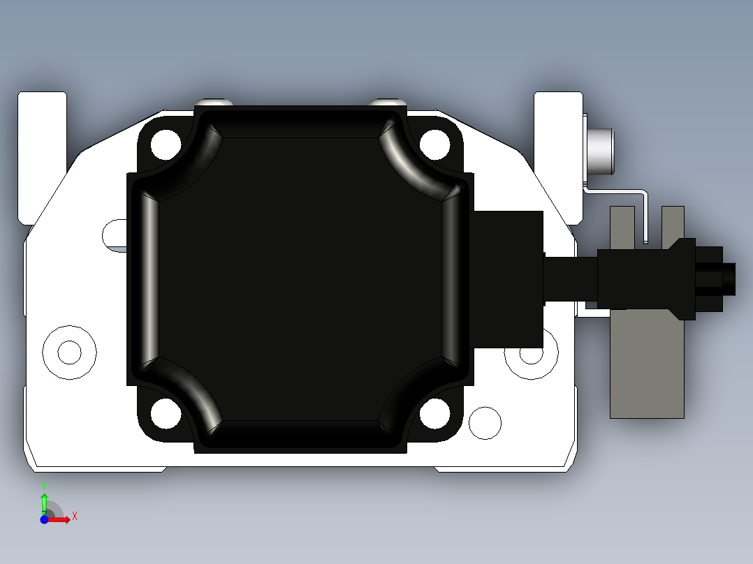 Toyo东佑达直线模组-ETH12-400-BC-400W前视图