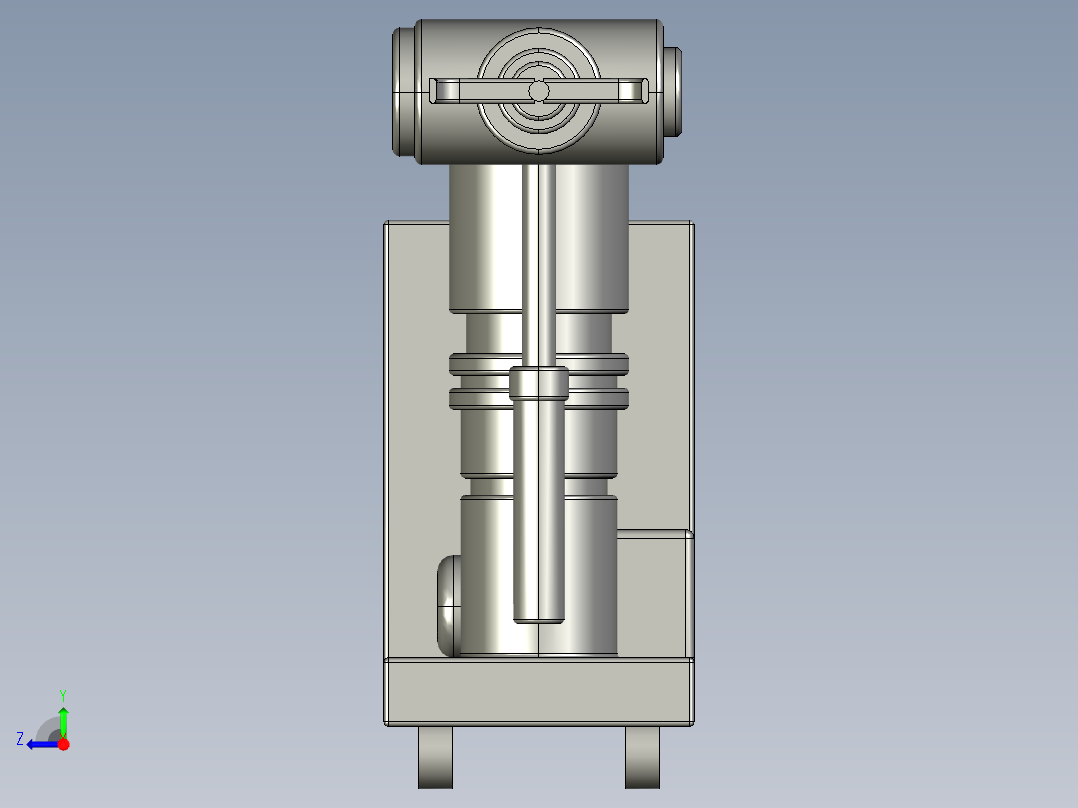 SCARA型装配机器人系统设计（含全套CAD二维及proe三维右视图