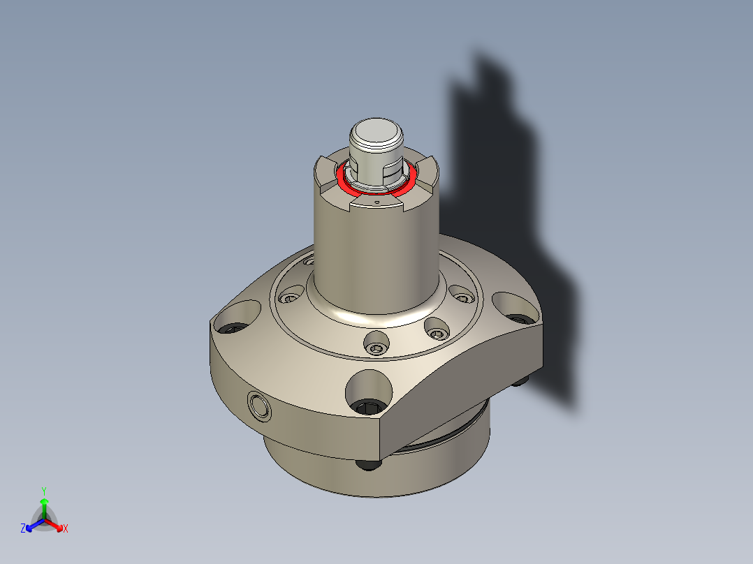 KOSMEKSFA3000-M2A-130-H55多系列多零件图纸模型多系列多零件图纸模型正等轴测图
