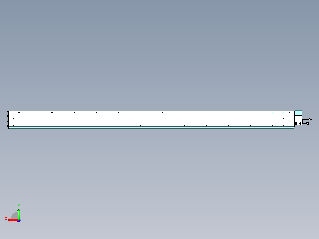 威洛博VBF同步带传动一般环境VBF14-L45-S2300-BRU-ZP40-C3后视图