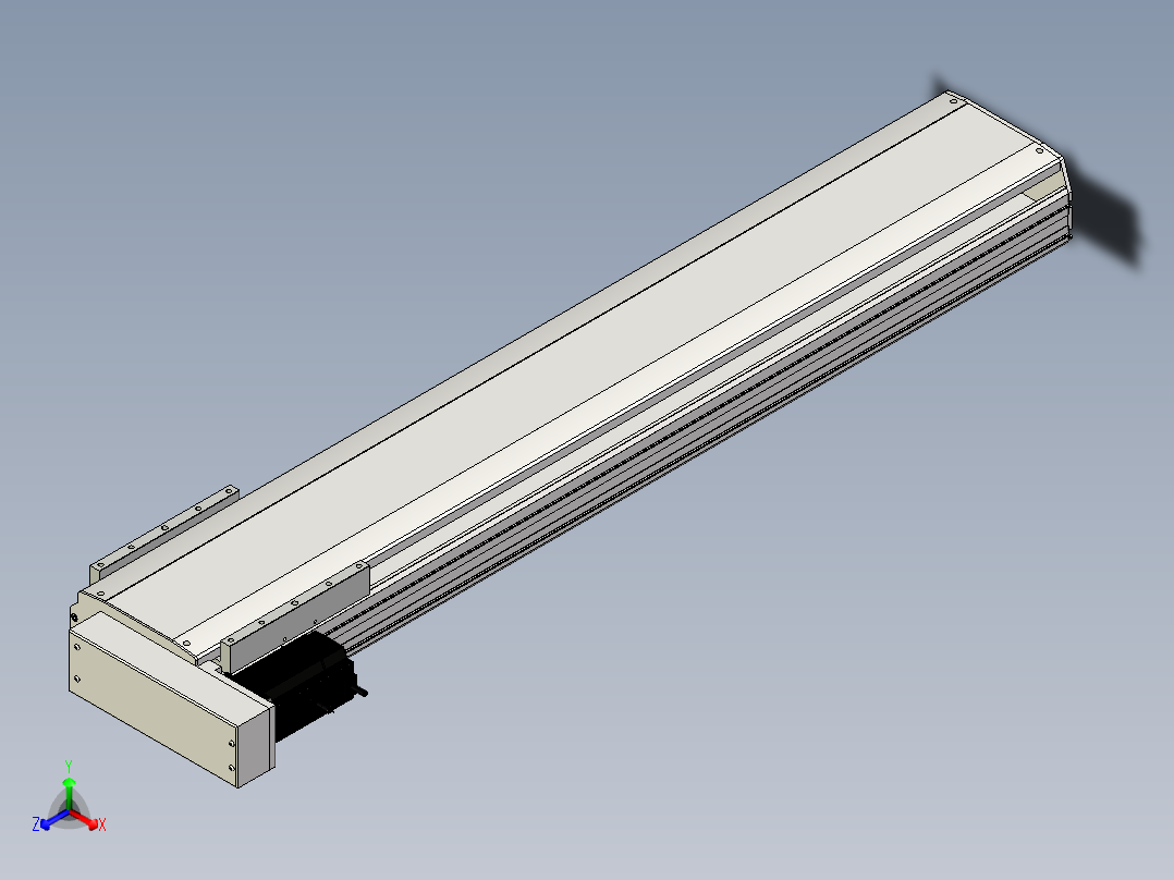 Toyo东佑达直线模组-ETH22-1100-BL-750W主视图