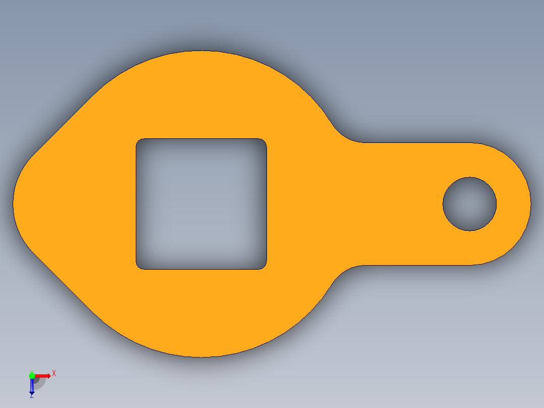 管道手动球阀-水管开关阀-手动阀门User Library-MD52C150DN65-2_DN40~65.Stop Plate俯视图