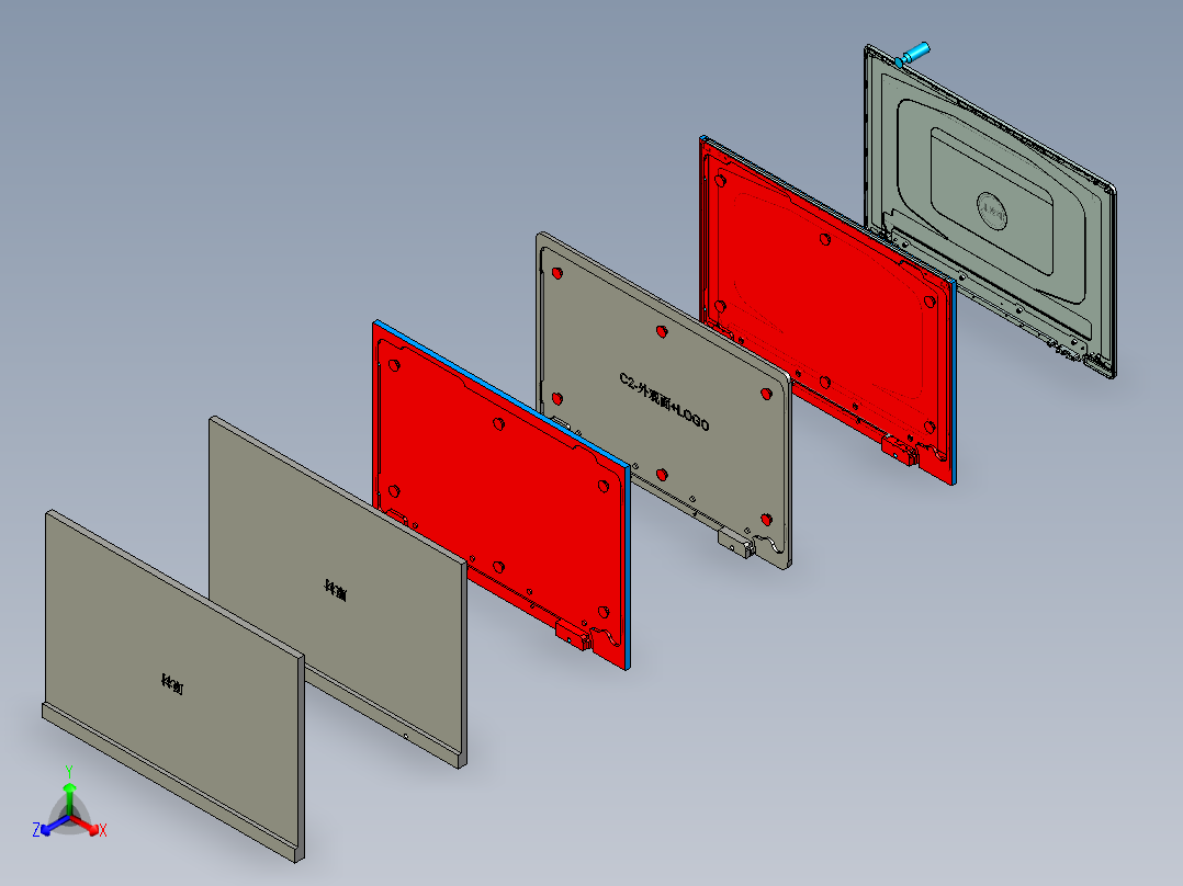 EDC30-A-X-GXT-11-21正等轴测图
