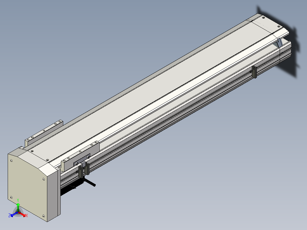Toyo东佑达直线模组-ETH17-800-BM-M75主视图