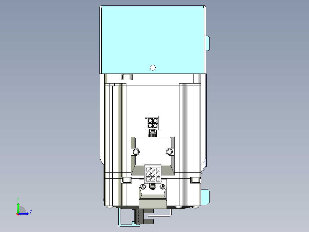 威洛博VBF同步带传动一般环境VBF14-L45-S1200-BR-ZP75-C3左视图