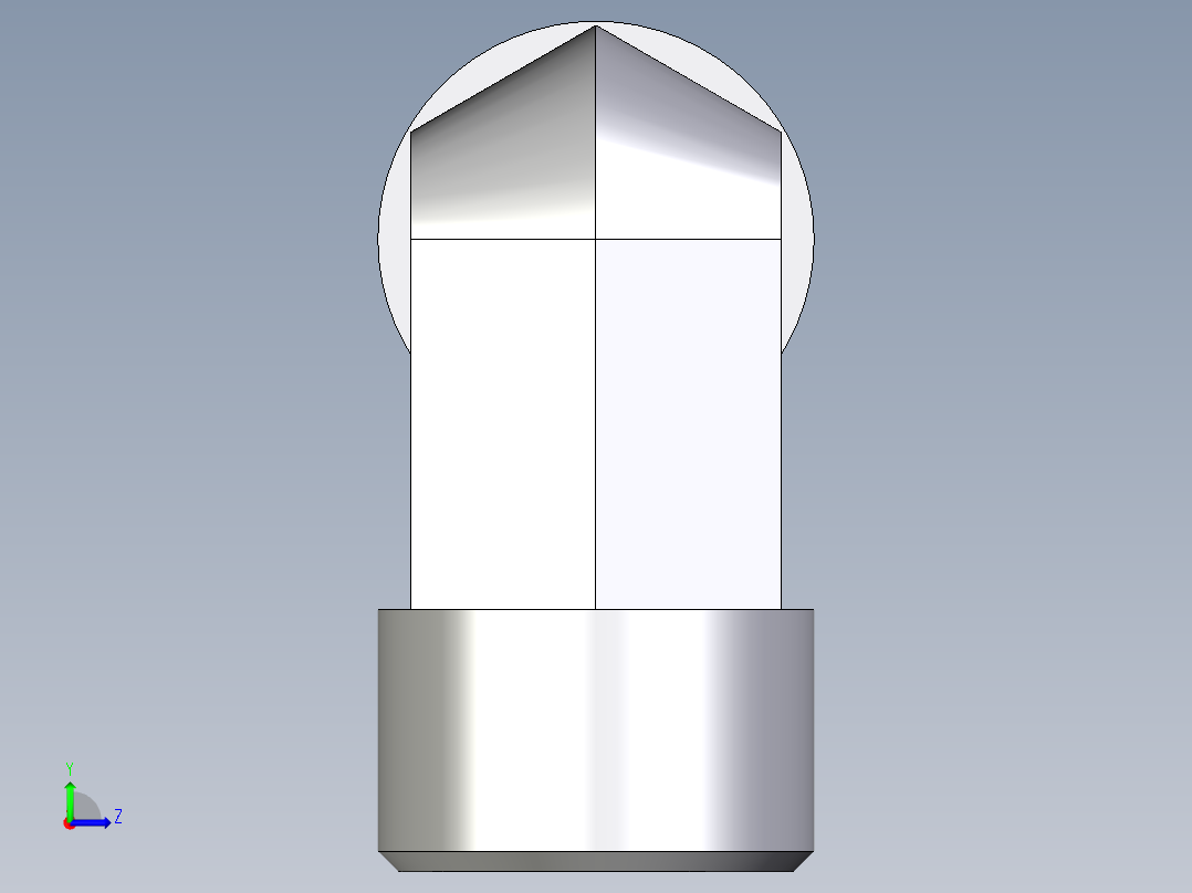 卡套式工业通用硬管接头EO_Union_elbow_W12S71X左视图