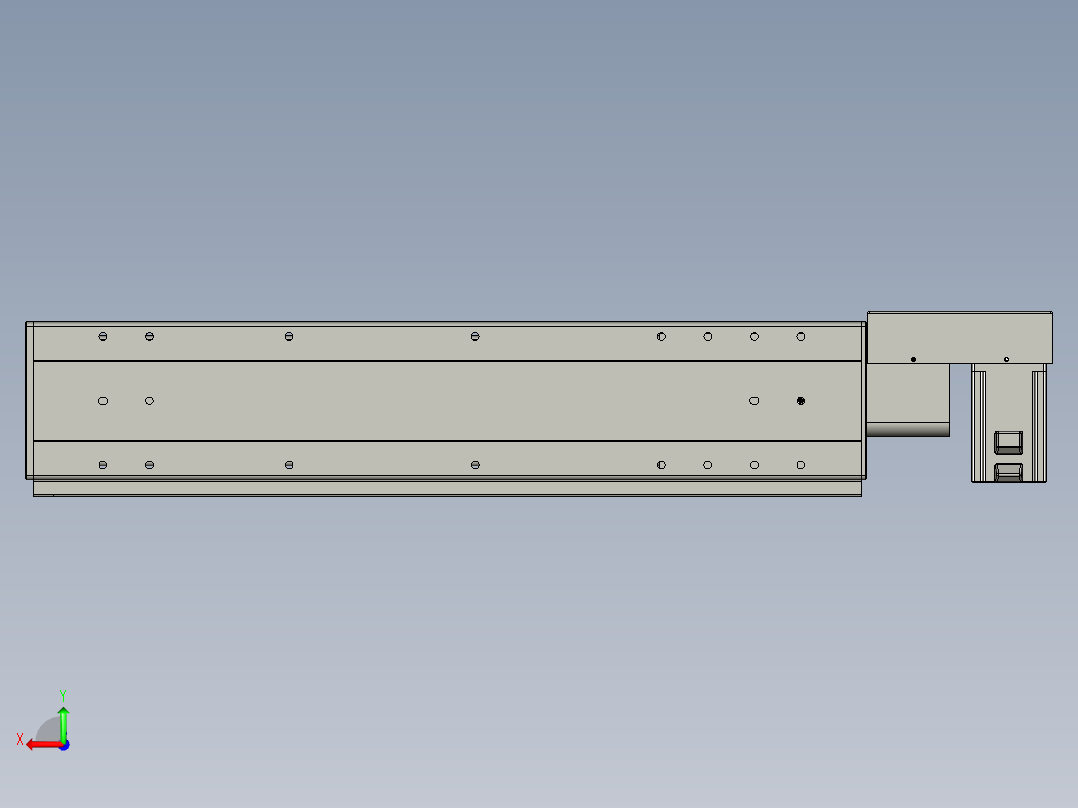 威洛博VBF17-S600-BR后视图