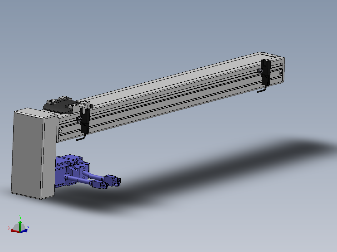 精密模组MY50-T10-450L-BM-P10B-C4-C主视图