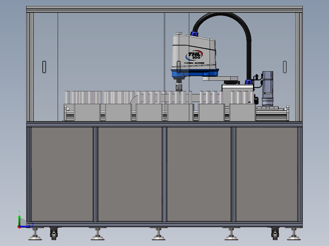 MES系统演示平台sw18可编辑左视图