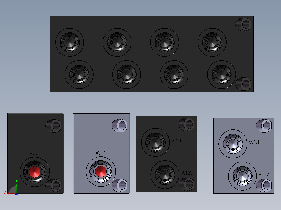 5款 BAR歧管泄压和卸载模块部分后视图