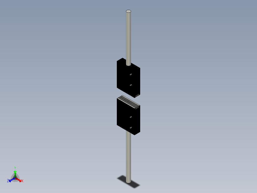 矩阵光纤_对射型FT-S24主视图