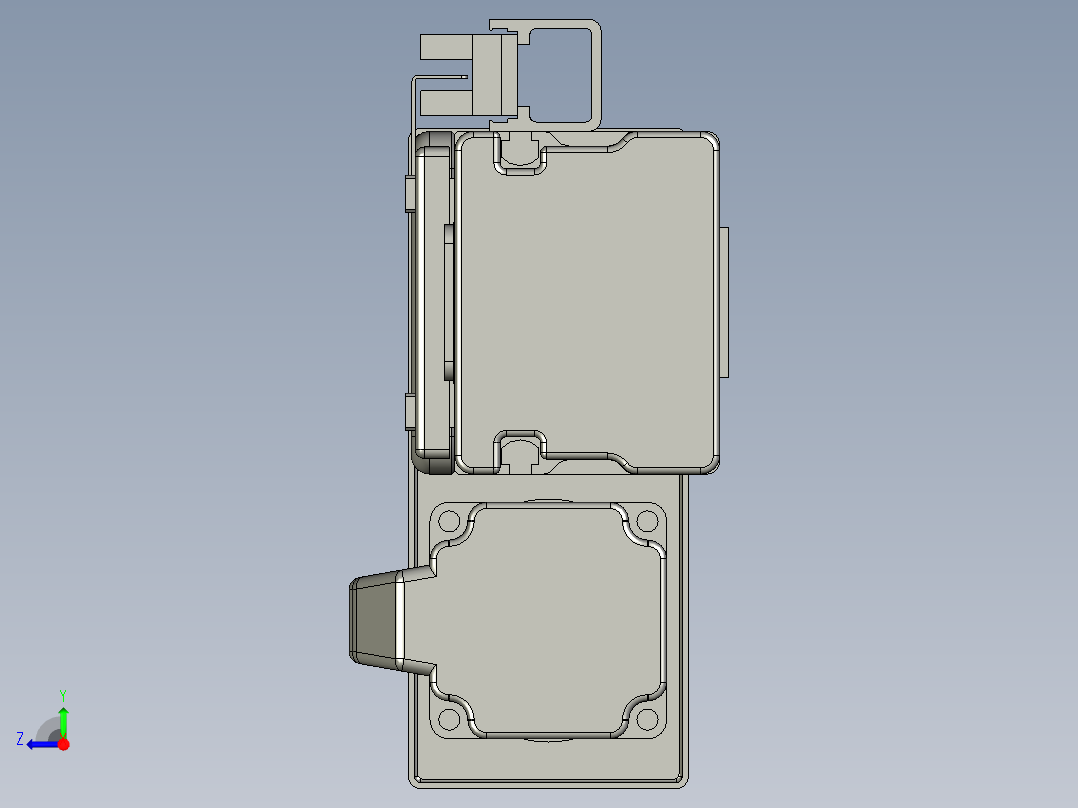 VF丝杆传动-一般环境VT5-S80-BL右视图