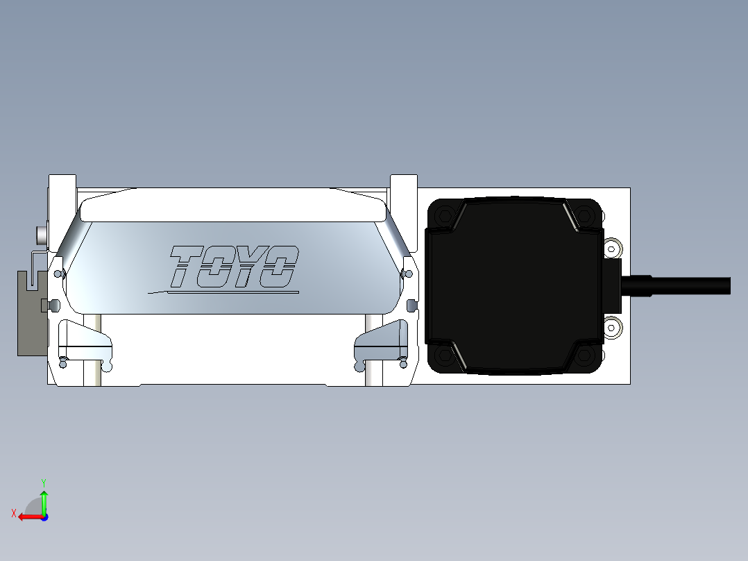Toyo东佑达直线模组-ETH17-800-BR-M75B后视图