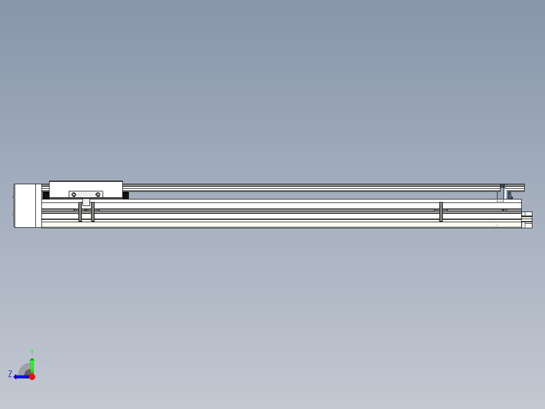 Toyo东佑达直线模组-ETH17-800-BR-M75B右视图