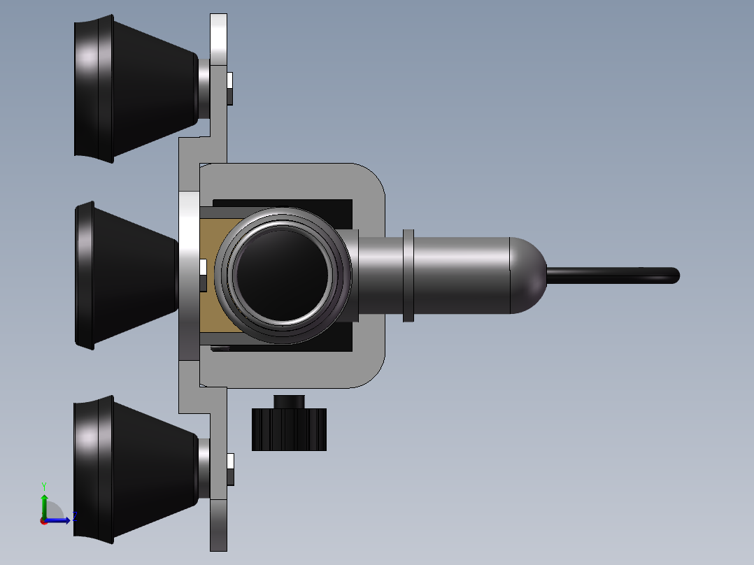 autocollimator左视图