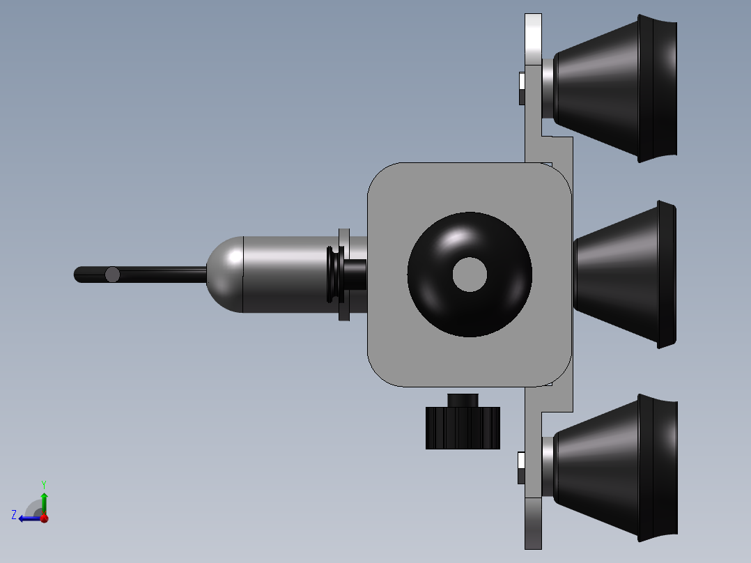 autocollimator右视图