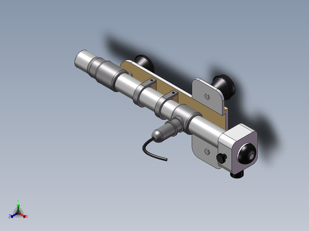 autocollimator正等轴测图