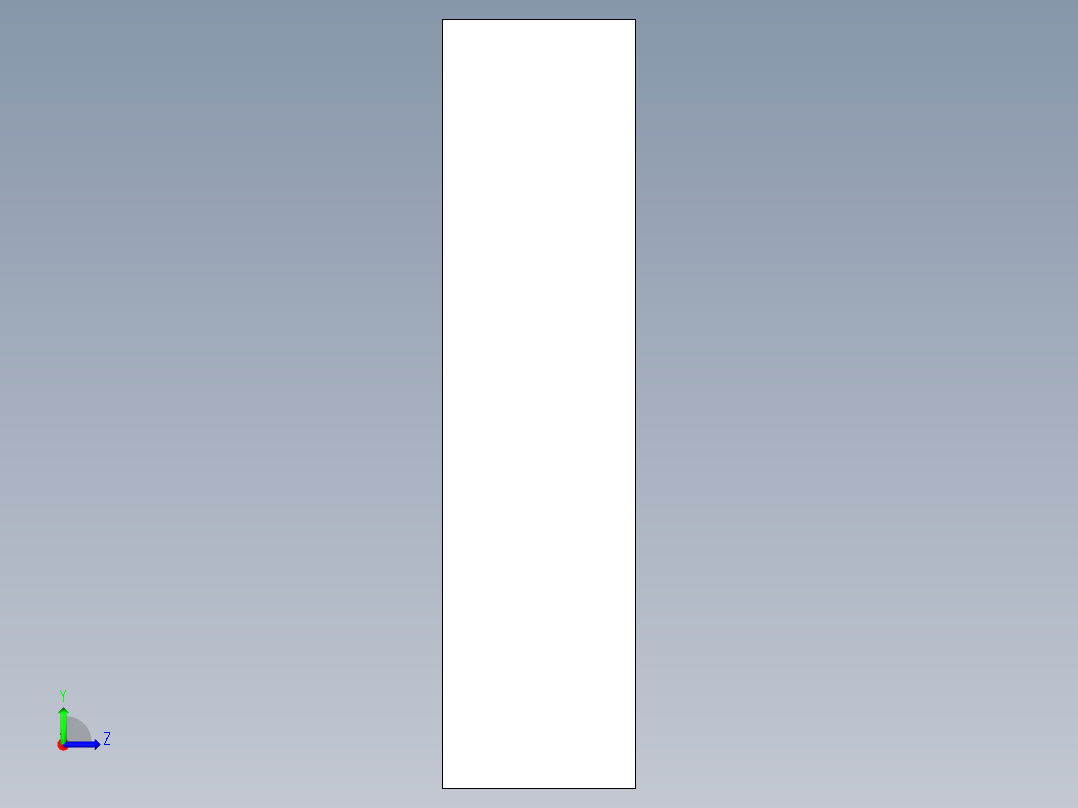 支架光纤_漫反射型FR-W18左视图