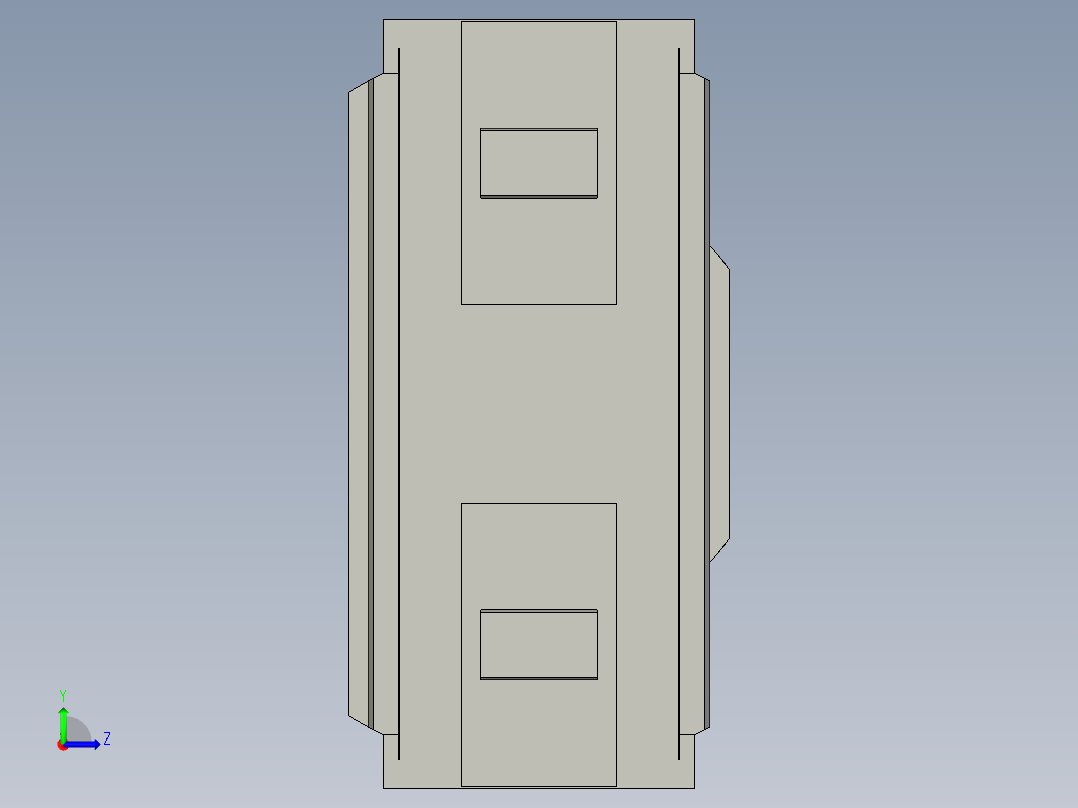 普通气爪PH01K-80C左视图