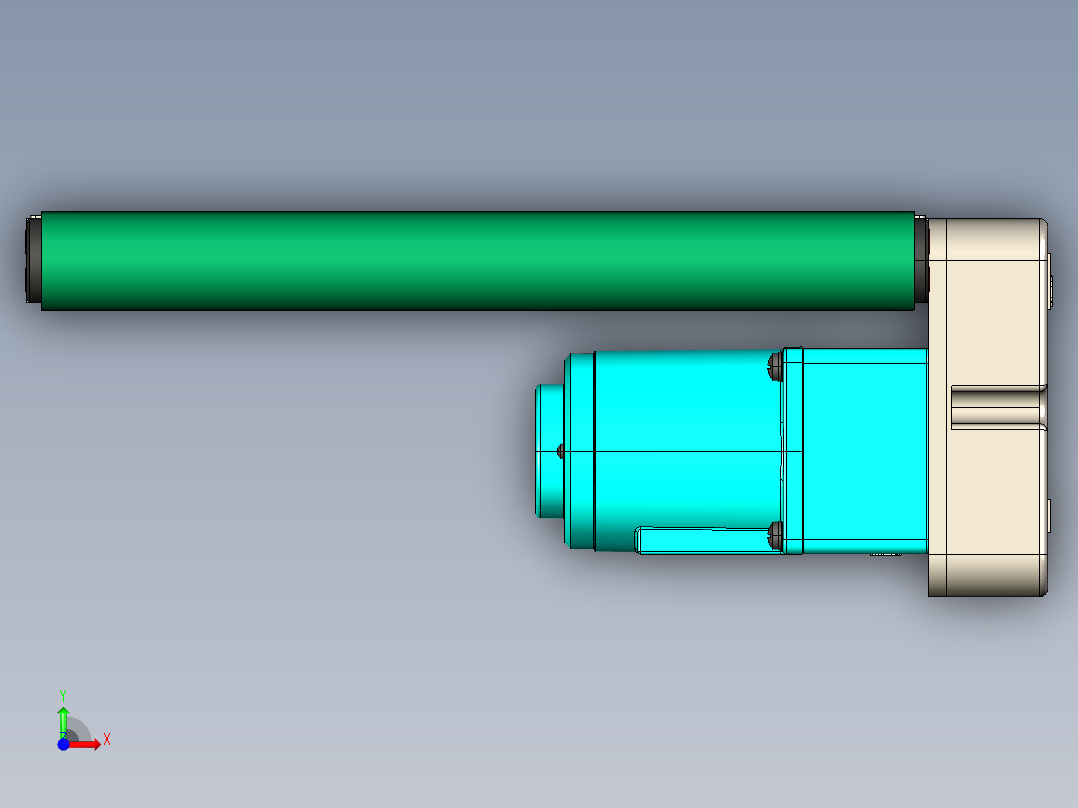 LE-XC3030-右边驱动经济型皮带线前视图