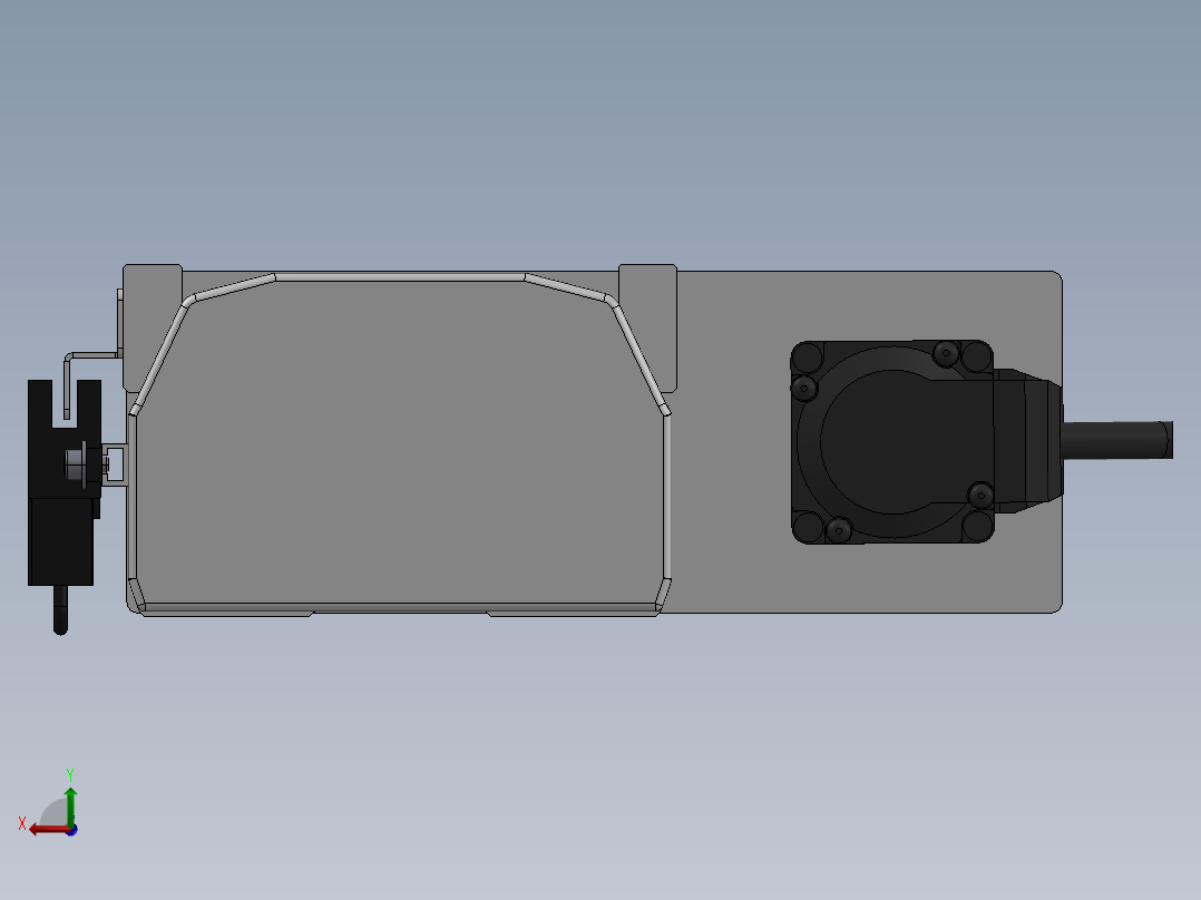 精密模组MY100-T10-850L-BR-P10B-C4-C后视图
