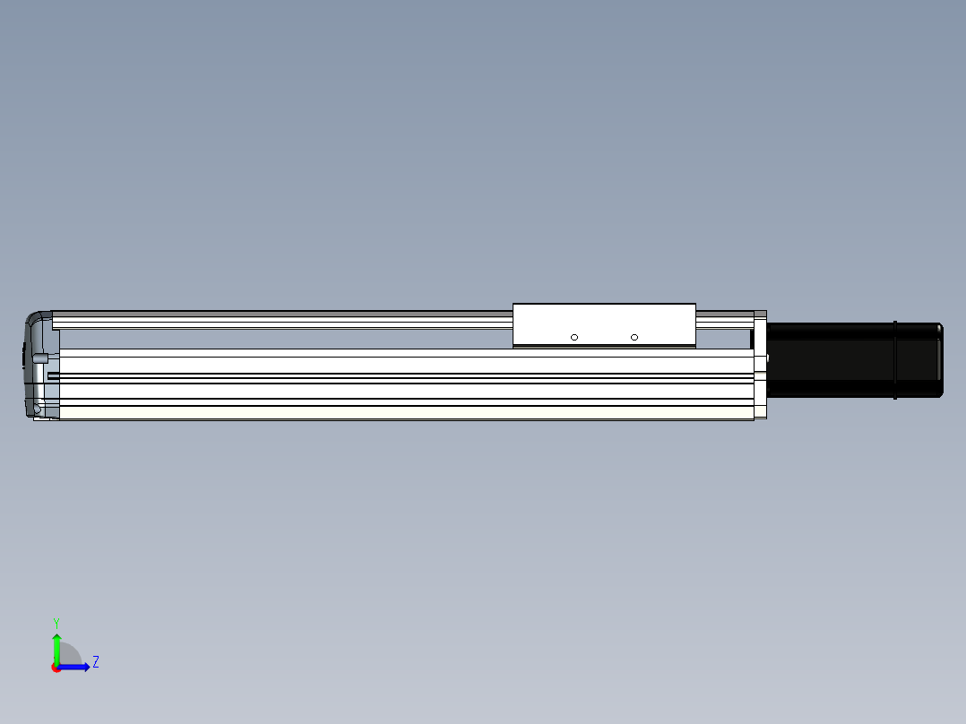Toyo东佑达直线模组-ETH17-350-BC-M40B左视图